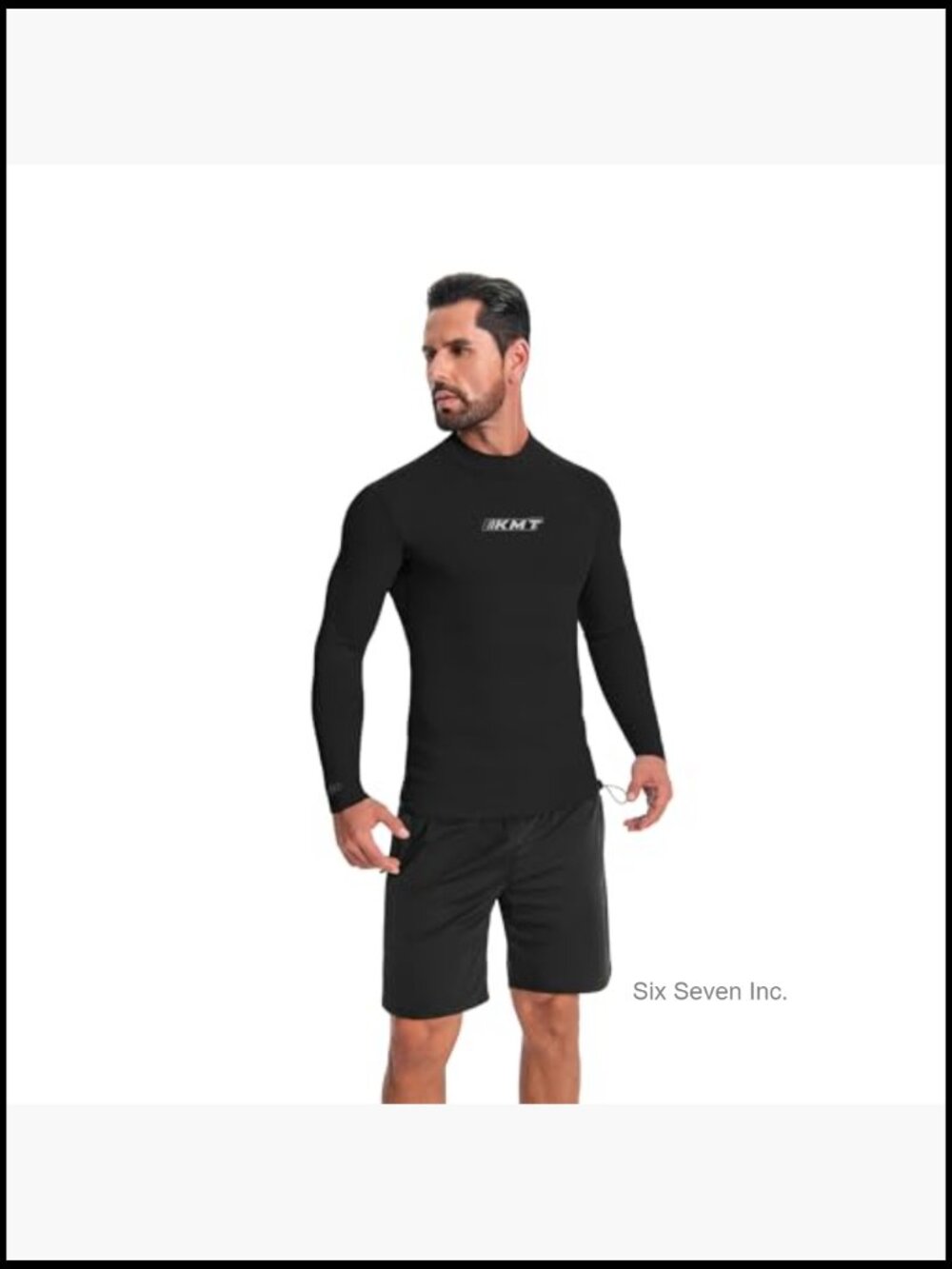 Long Sleeve 2mm Neoprene Wetsuit Top Zipperless - Picture 3 of 6